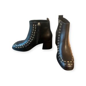 Kelsi Dagger Brooklyn Black Ignite Booties woman’s 7.5 Anthropologie